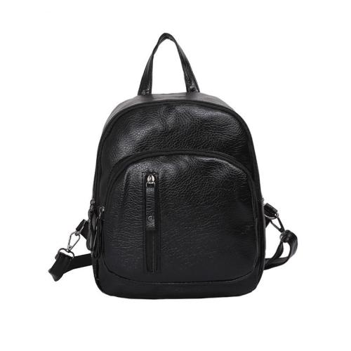 Shoulder bag female Korean fashion casual simple schoolbag ladies small backpack mini chest bag