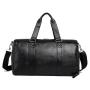 High Quality Custom Private Label Leather Travel Bag Men valise de voyage Duffel Handbag with Shoe Compartment