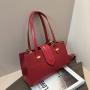 Pure Color Ladies Handbags Women Bag Pu Leather Custom Designer Handbag Cross Section Square Fashion Lady Bag JY1007