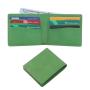 Wallet Slim Leather Bifold Design RFID Protected Holds 5-12 Cards Coin Pouch Flat Note Section Hidden Pocket