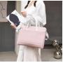 ZWY025 Daily Simple Women Laptop Bag New PU Waterproof Fashion Handbag Business Travel Lightweight Portable Briefcases