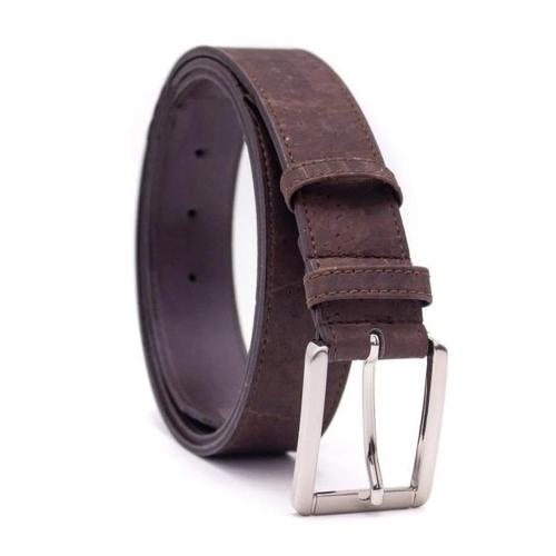 Brand Customized Handmade Natural Cork Leather Belt Men's Vegan Non-leather Belt