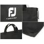 Gelory Portable Shoes Bag Travel Sports Black Dustproof Drawstring Shoe Carry Organizer Storage Bag