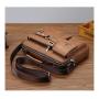XL048 Business Person Classic Men's Shoulder Bag Casual French Style Large Capacity Crossbody Bag Waterproof Messenger Bag