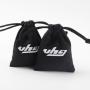 White Suede Microfiber Jewelry Packaging Bag Microfiber Pouch For Packaging