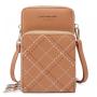 LOVEVOOK fashion hot sale small PU Crossbody Phone Bag with Credit Card Slots women Cell Phone Purse Wallet