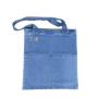 Wholesale Denim Shoulder Bag Simple Casual Women's Tote for Shopping Canvas Student School Hand Bag Korean Style