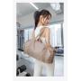 ZF298 Folding Sports Gym Bag Wet and Dry Separation Yoga Bag Portable Short Trip Business Handheld Crossbody Luggage Bag