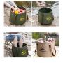 SN064 Custom Logo Travel Folding Bucket Portable Camping Picnic Fishing Bucket Lifestyle Camping Firewood Tool Tote Bag Party