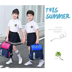 Children's schoolbag waterproof neck protection 2024 new student backpacks outdoor travel backpacks wholesale factory
