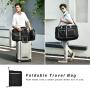Waterproof  Large Capacity Barrel Bag Weekend Bag Twill Lay Flat Travel Duffle Bag For Traveller