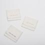 Custom Logo Printed Gift Packaging Flap Canvas Cotton Envelope Jewelry Pouch