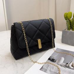 Hot Selling Korean style small square bag 2024 ladies shoulder bags wholesale chain sling messenger bag sac pour femme