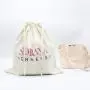 Organic Large Cotton Canvas Drawstring Bread Bag Custom Logo Cotton Dust Packing Shopping Cloth Bag