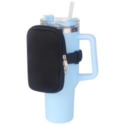 SN034 New 40oz Tumbler Cup Bag With Zipper Water Bottle Bag Outdoor Sports Water Bottle Portable Cup With Protective Cover