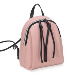 2024 Custom Women Mini Backpack Multi-function Ladies Backpacks Female School Bag Shoulder Bag PVC Custom Logo Fashion Plain
