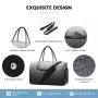 LOVEVOOK Custom OEM Gradient Luxury Nylon Weekender Bags with Shoe Compartment Toiletry Bag Carry on Travel Luggage Duffel Bag