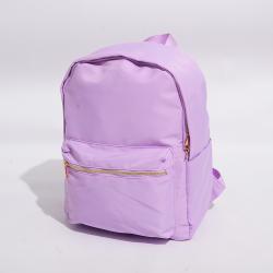 Keymay Purple Women Sports Travel Bag Custom Backpack With Logo School Kids Backpack Small Diaper Bag Backpack