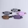 Keymay No MOQ High Quality Print Leopard Cherecked Pattern Sports Running Nylon Fanny Pack Waist Pack Everywhere Belt Bag