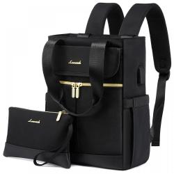 LOVEVOOK OEM ODM Convertible Small Tote Backpack for Women Mini College Daypack for Work, Daily, Travel, 2pcs Backpack Purse set