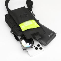 Fashion Travel Purse Wallet Passport Holder Men's Small Shoulder Bags Sports Casual Mens Crossbody Bag Waterproof