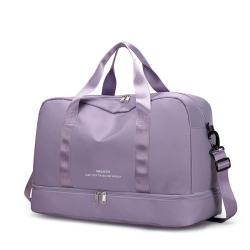 LX062 Lightweight Sports Bag for Women and Men Lifestyle Fitness Handbag Large Capacity Luggage Travel Bags Folding Travel Bag