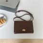 Wholesale female crossbody bag 2021 new fashion women shoulder bag solid color simple PU leather small square bag