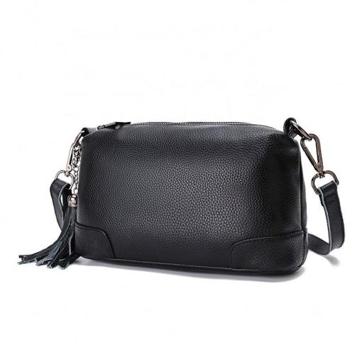 First Layer Genuine Cowhide Leather Ladies Handbags Women Crossbody Bag For Shopping