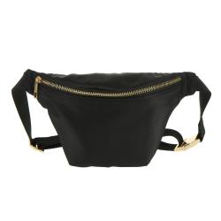 Low MOQ Stock Available Custom Durable Nylon Waterproof Waist Belt Bag Cross Body Sling Bag Women Fanny Pack Waterproof