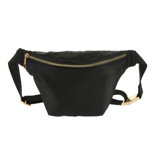 Low MOQ Stock Available Custom Durable Nylon Waterproof Waist Belt Bag Cross Body Sling Bag Women Fanny Pack Waterproof