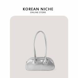 New Design PU Material Texture Zipper Handbag Single Shoulder Carrying Bag Women's Shoulder Bags