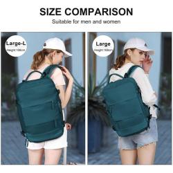 Hiking Gym school backpack with USB women's large capacity Carry On Laptop new travel Casual backpack for Weekender 2024