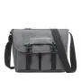 Waterproof PU Leather Messenger Crossbody Business Mobile Phone Bag