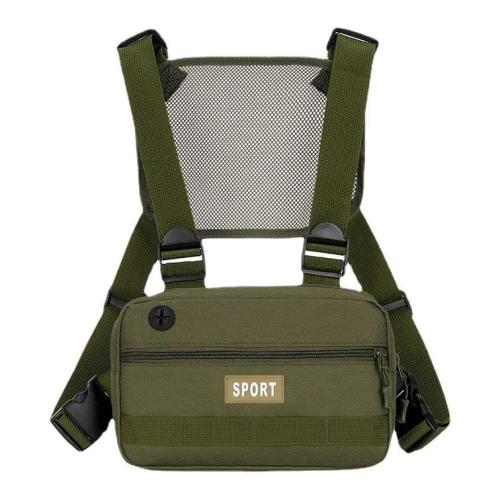 WTB043 Chest Bags For Men Lightweight Multifunction Sport Chest Bag Wholesale Outdoor Camouflage Men Tactical Vest Chest Bags