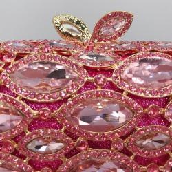 New Gown Crystal Rhinestone Women's Elegant Clutches Bags Dress Party Stone Elegant Clutches Bags Metal Clutch Purse Frames