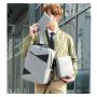 KBW600 Nylon Laptop Bag Business Commuting Business Trip Backpack USB Casual Men Travel Three Sets of Shoulder Bag