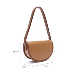 High Quality OEM ODM Women Purses And Handbags Saddle Crossbody Bag Fashion Pu Leather Shoulder Bags For Women