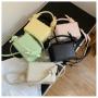 Square box bag 2024 on new vertical stripes embroidery line small handbag crossbody fashion shoulder bag