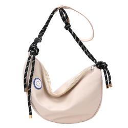 HR277 New Single Shoulder Crossbody Bag for Unisex Fashion Sports Trend New Product Cross Bag Student Canvas Dumpling Shape Bag
