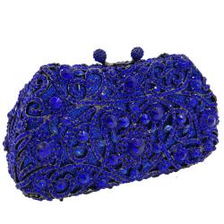 Factory wholesale FGG Rhinestone Dumplings Shape Evening Clutch Bags Luxury Design Diamond Dinner Banquet Party Gem Bag