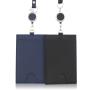 Factory direct id badge card holder strap card holder slim leather badge card holder