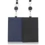 Factory direct id badge card holder strap card holder slim leather badge card holder