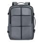 17-Inch Expandable Nylon Laptop Backpack Large 39L Capacity Customized Logo Waterproof Independent Shoe Compartment Computer Bag