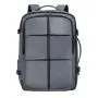17-Inch Expandable Nylon Laptop Backpack Large 39L Capacity Customized Logo Waterproof Independent Shoe Compartment Computer Bag