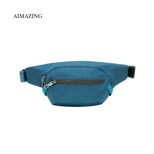 Unisex Nylon Fanny Pack Mini Chest Bag Adjust Waist Belt Bags For Outdoor Outside