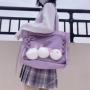 Hot Sale customize clear PVC ita handbag china factory design itabag with pin display insert