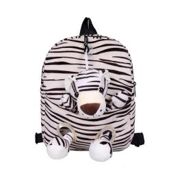 New Fashion Children Plush Backpack Custom Anti Lost Boys And Girls Backpack Zipper Light Weight Cute Animal Doll Backpack