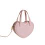 wholesale 2024 new cute girls Candy pvc chain small bags Heart shaped  fashion handbags for women