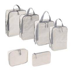 OEM ODM Large capacity 8 piece set lightweight suitcase compression travel luggage organizer Packing cubes
