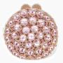 Luxury Round Shaped Diamond Crystal Bags Handmade Glass Rhinestone Party Bag Round Clutch Evening Bags